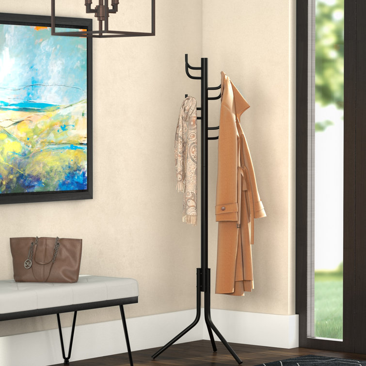 Rebrilliant Iron Freestanding Coat Rack & Reviews Wayfair Canada